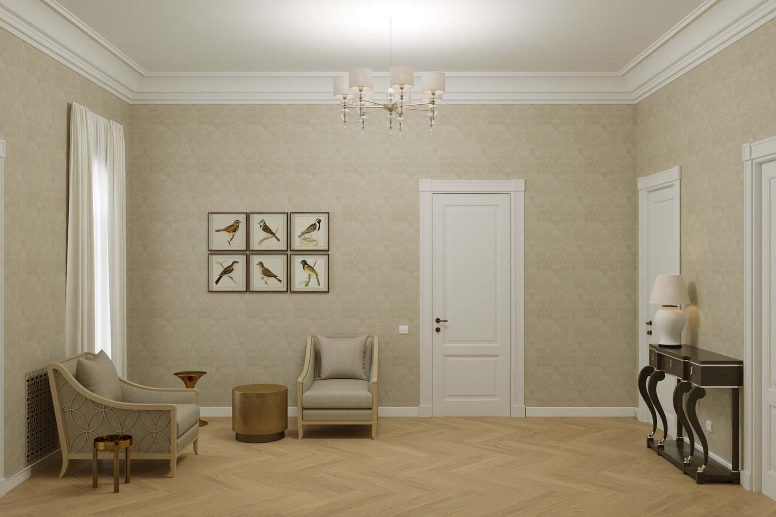 Интерьер частного дома, 500 кв.м.