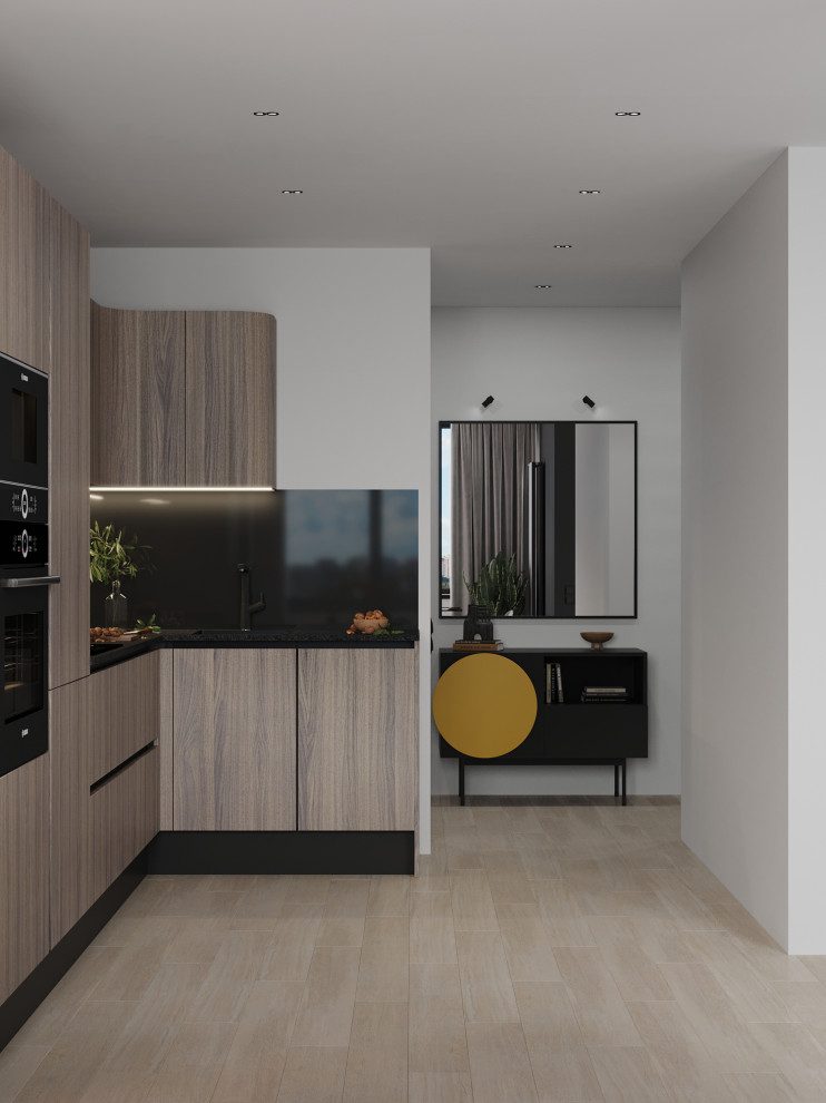 Квартира в стиле минимализма для молодой девушки