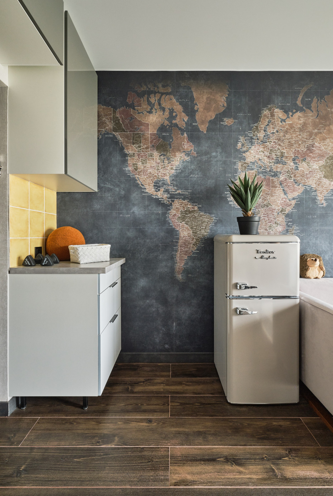 Интерьерная съёмка студии 19 кв.м. на Братиславской (Москва)