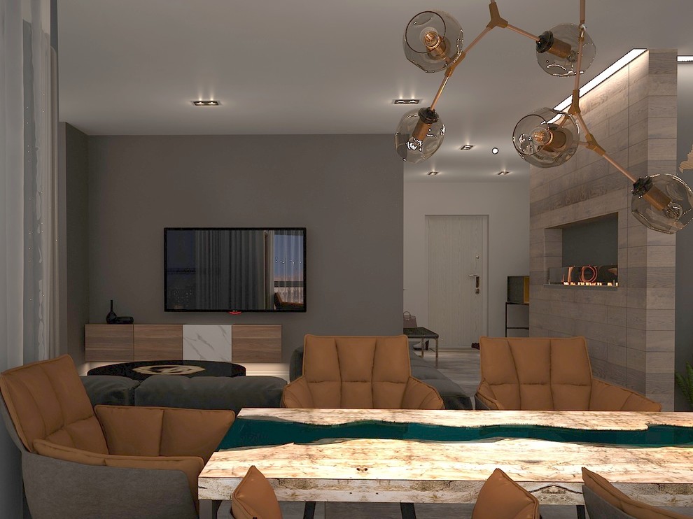 Квартира на 16 этаже  с витражным остеклением