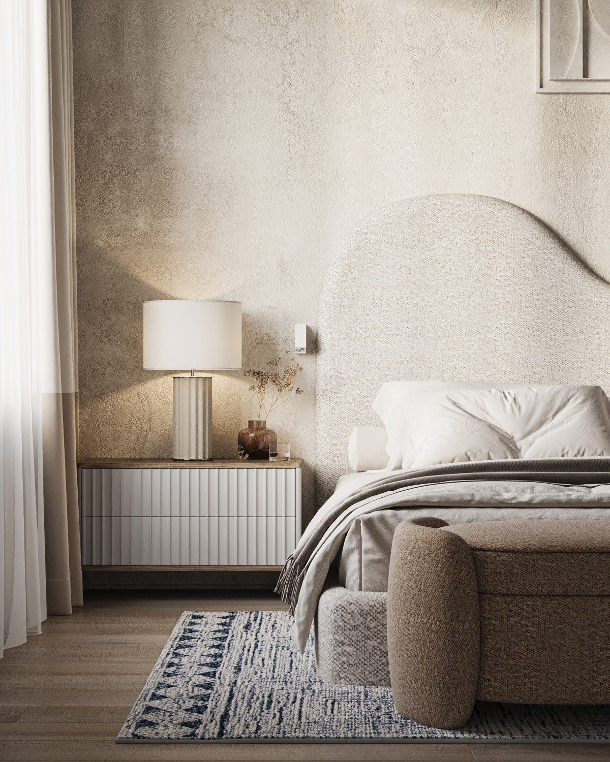 Квартира для молодой семьи площадью 82 м2, в ЖК Фонвизинский