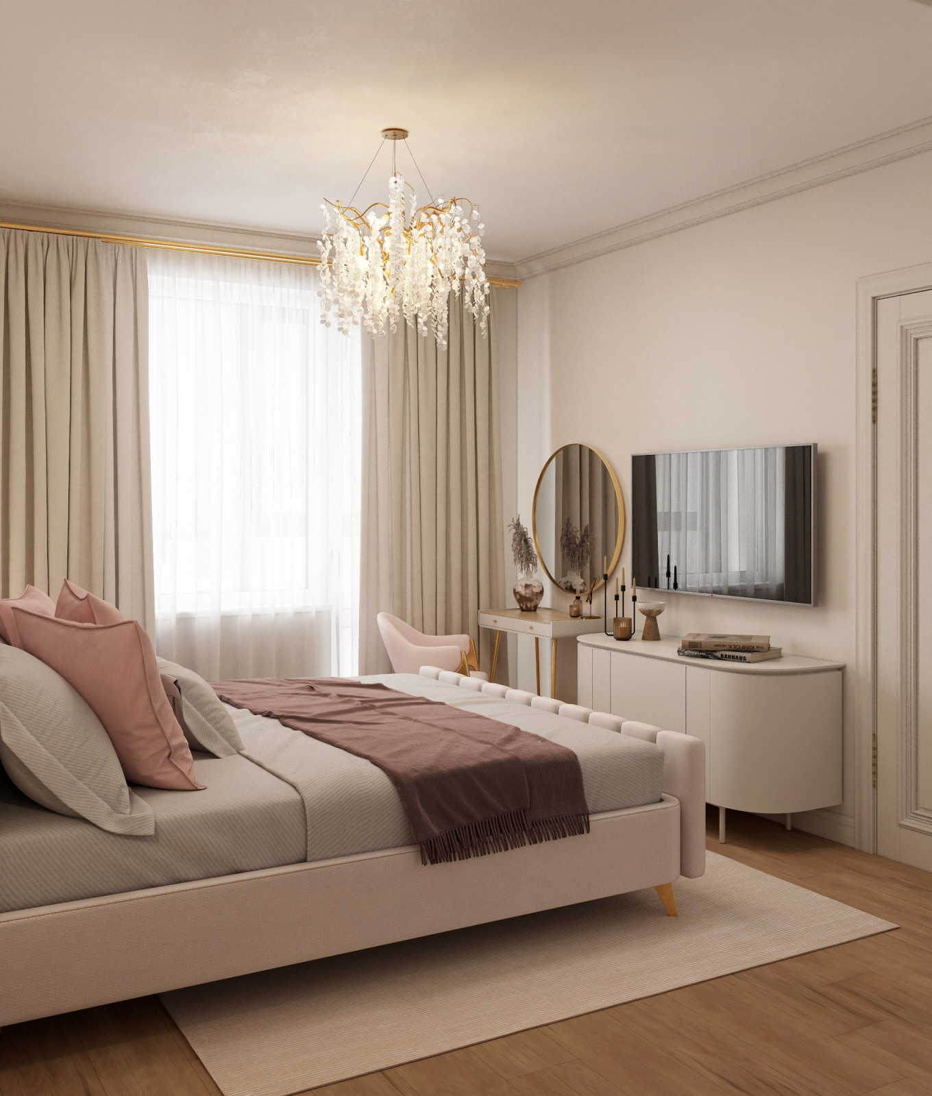 Дизайн-проект квартиры 67м² в ЖК Ритмы