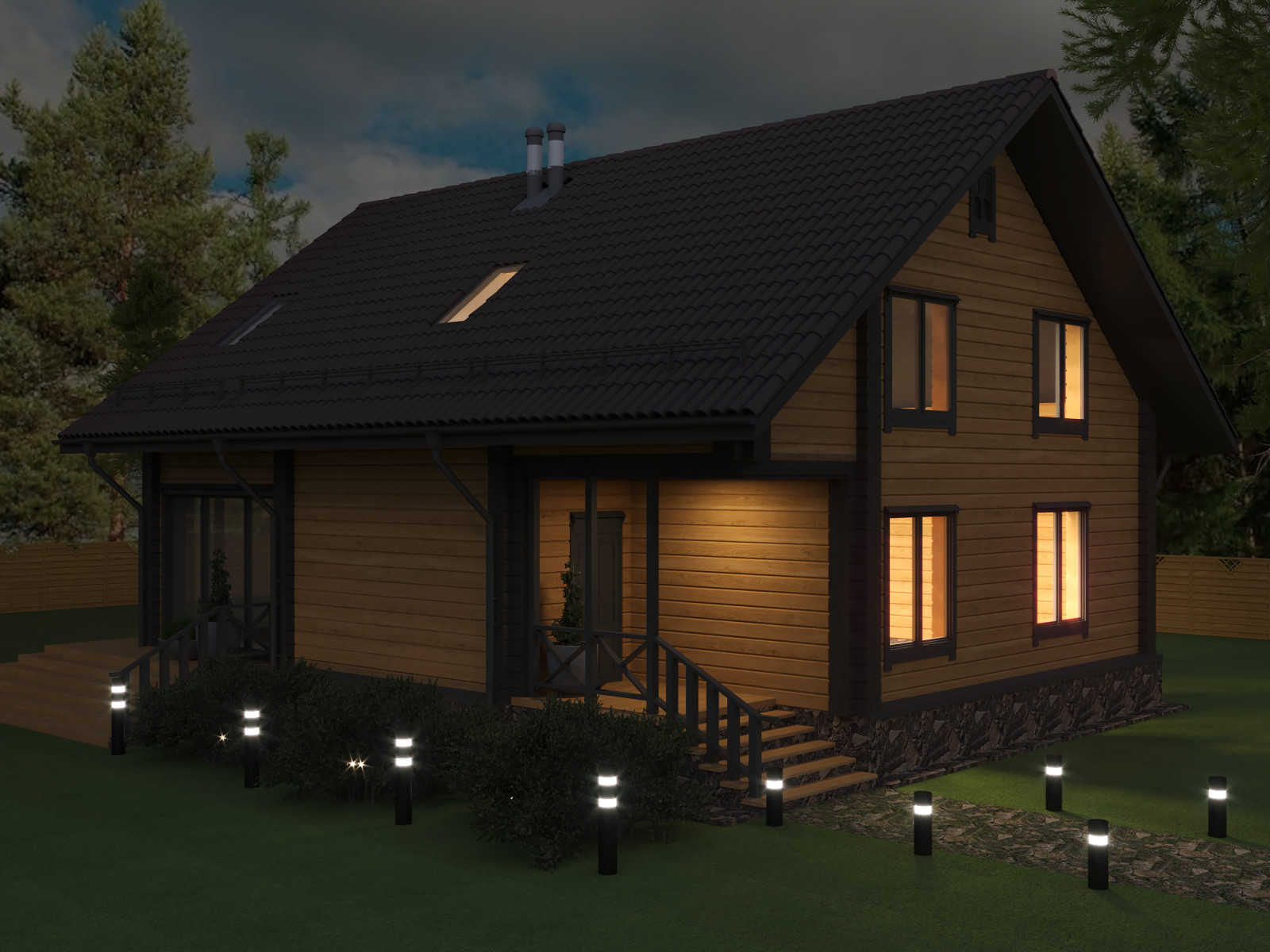 Проект дома в Новокузнецке