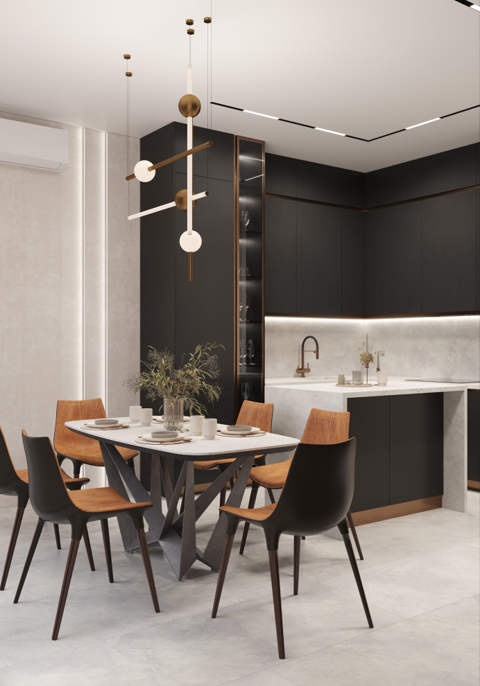 Трехкомнатная квартира ЖК "Резиденция Сколково"