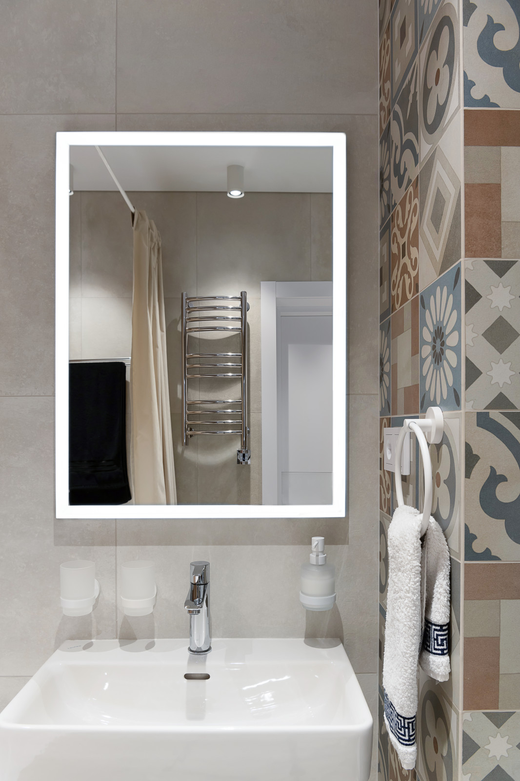 Реализованный дизайн проект квартиры ЖК "Академический"