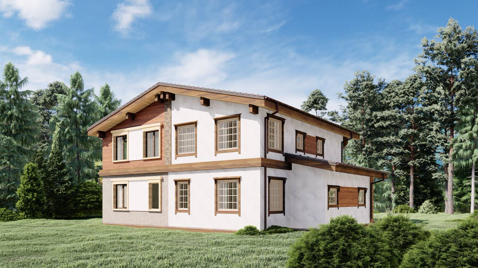 Дом танхаус (S 261м2)