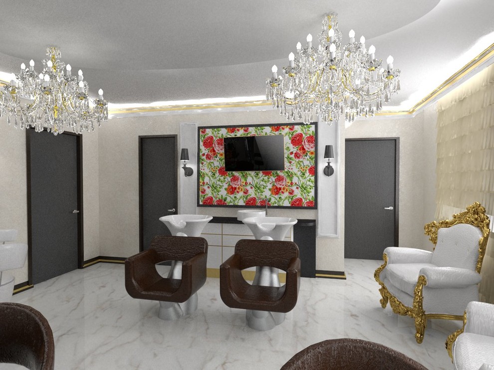 Дизайн интерьера салона красоты