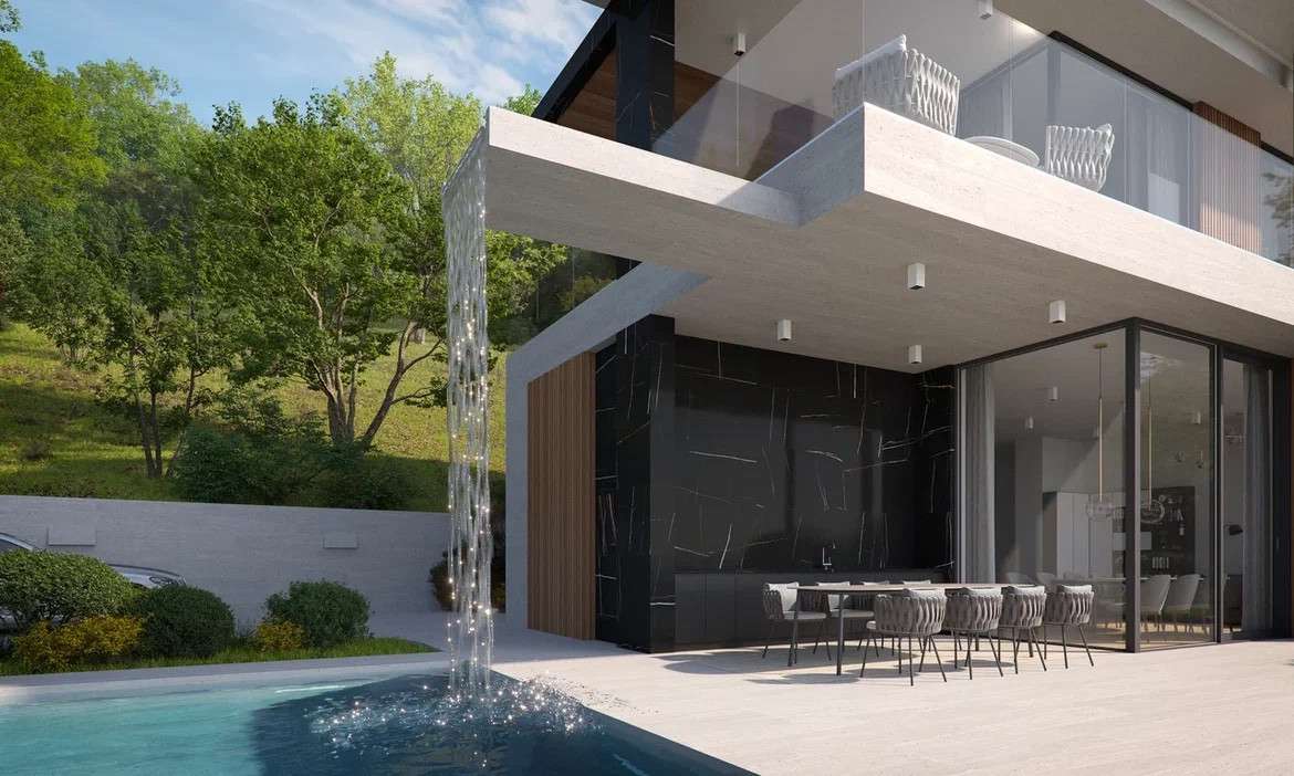 Обложка проекта: Частный жилой дом на 500 кв