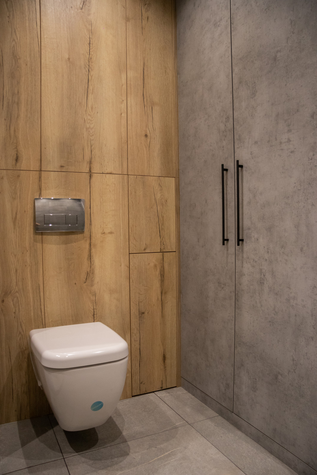 Санузел в стиле Лофт