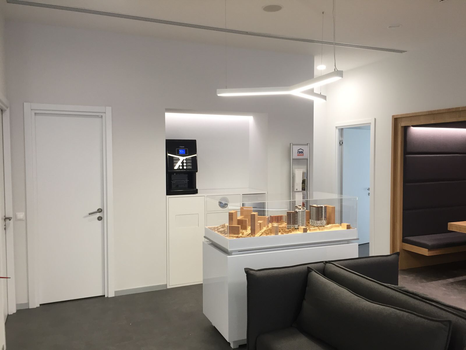 Sales Office for "Lefortovo Residential Complex" by PIK Group