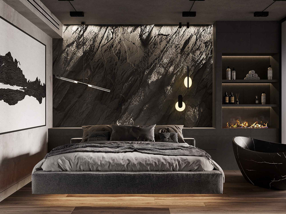 Спальня в апартаментах