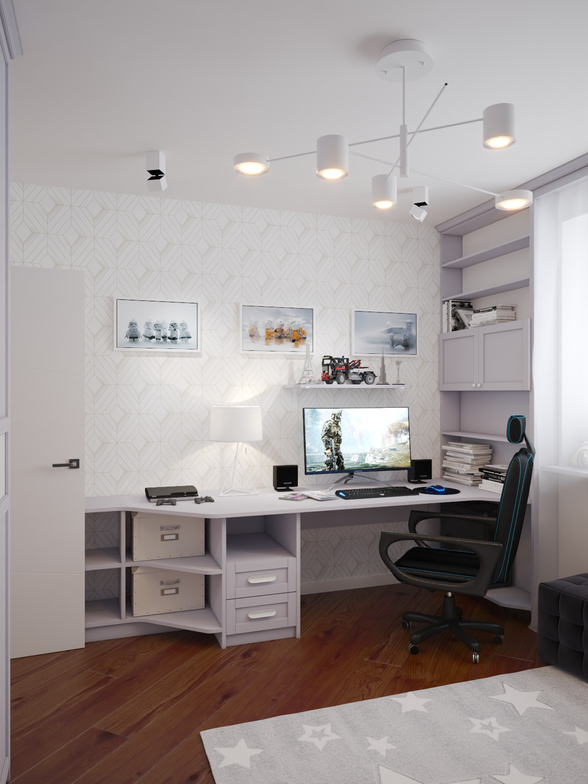 Трехкомнатная квартира / Чебоксары / 2019 год