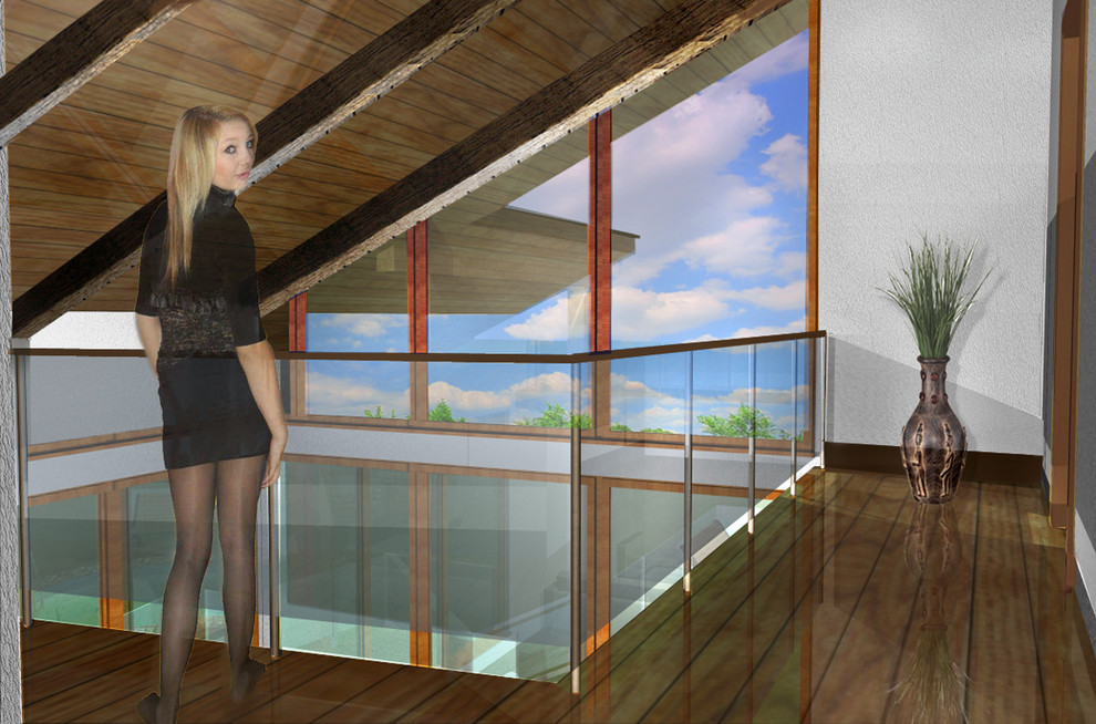 Эскизный проект жилого дома для летнего отдыха в посёлке Петушки под Тулой