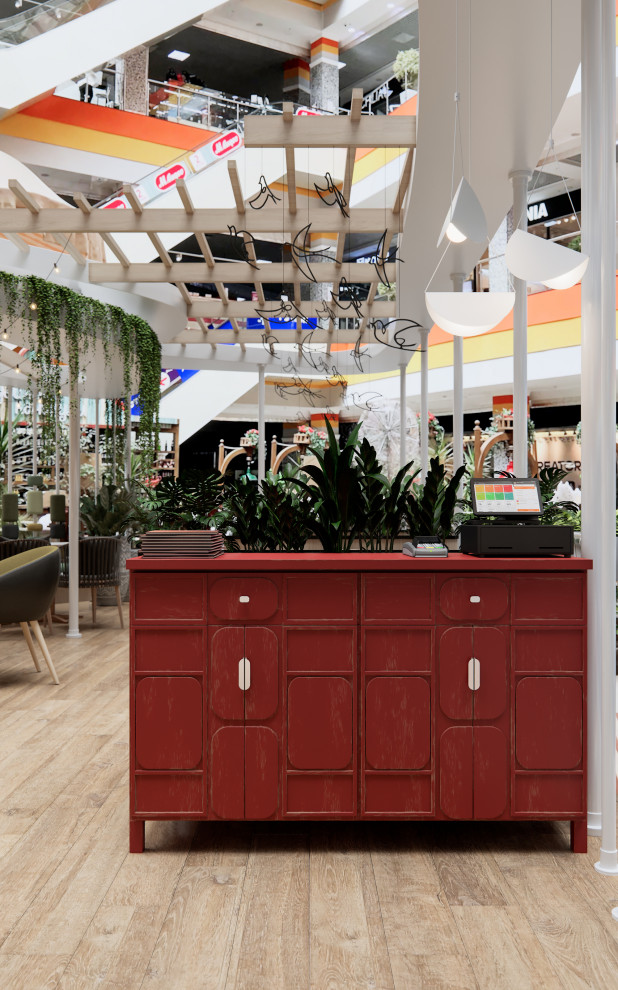 Дизайн интерьера кафе