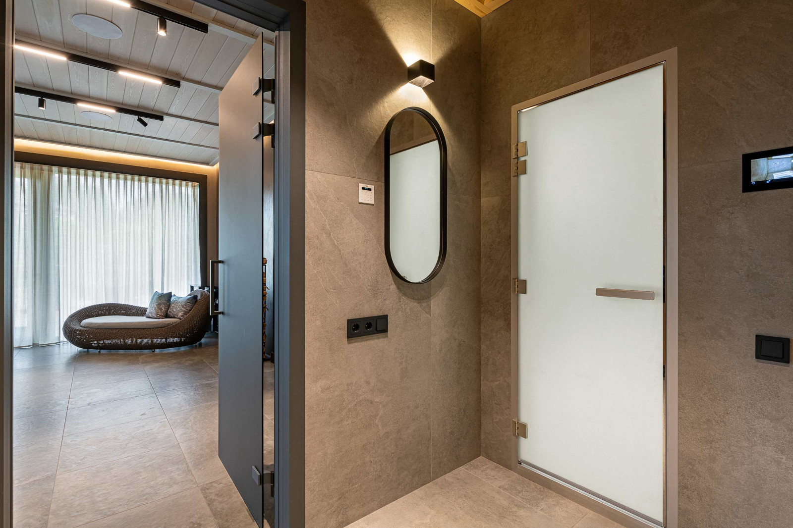 Бассейн и СПА комплекс по технологии фахверк