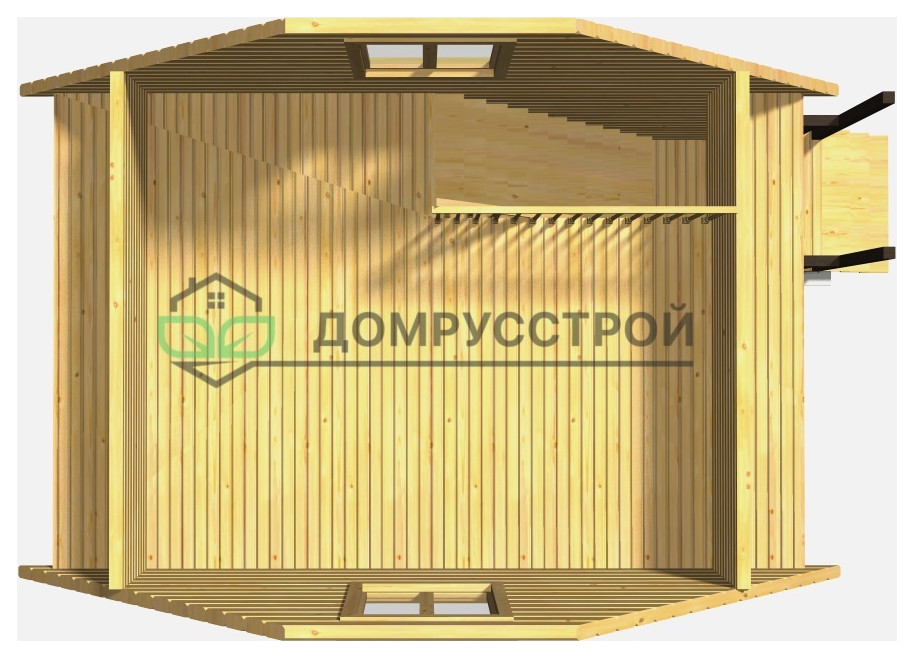 Дом из бруса Д-4