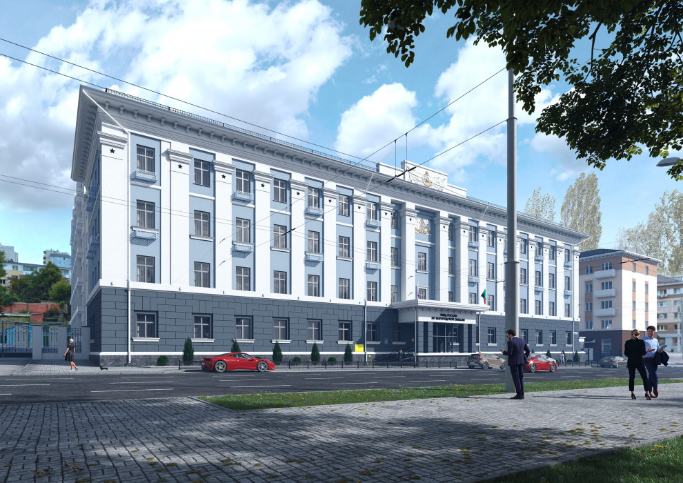 Обложка проекта: Проект капитального ремонта фасадов здания УМВД России по Белгородской области