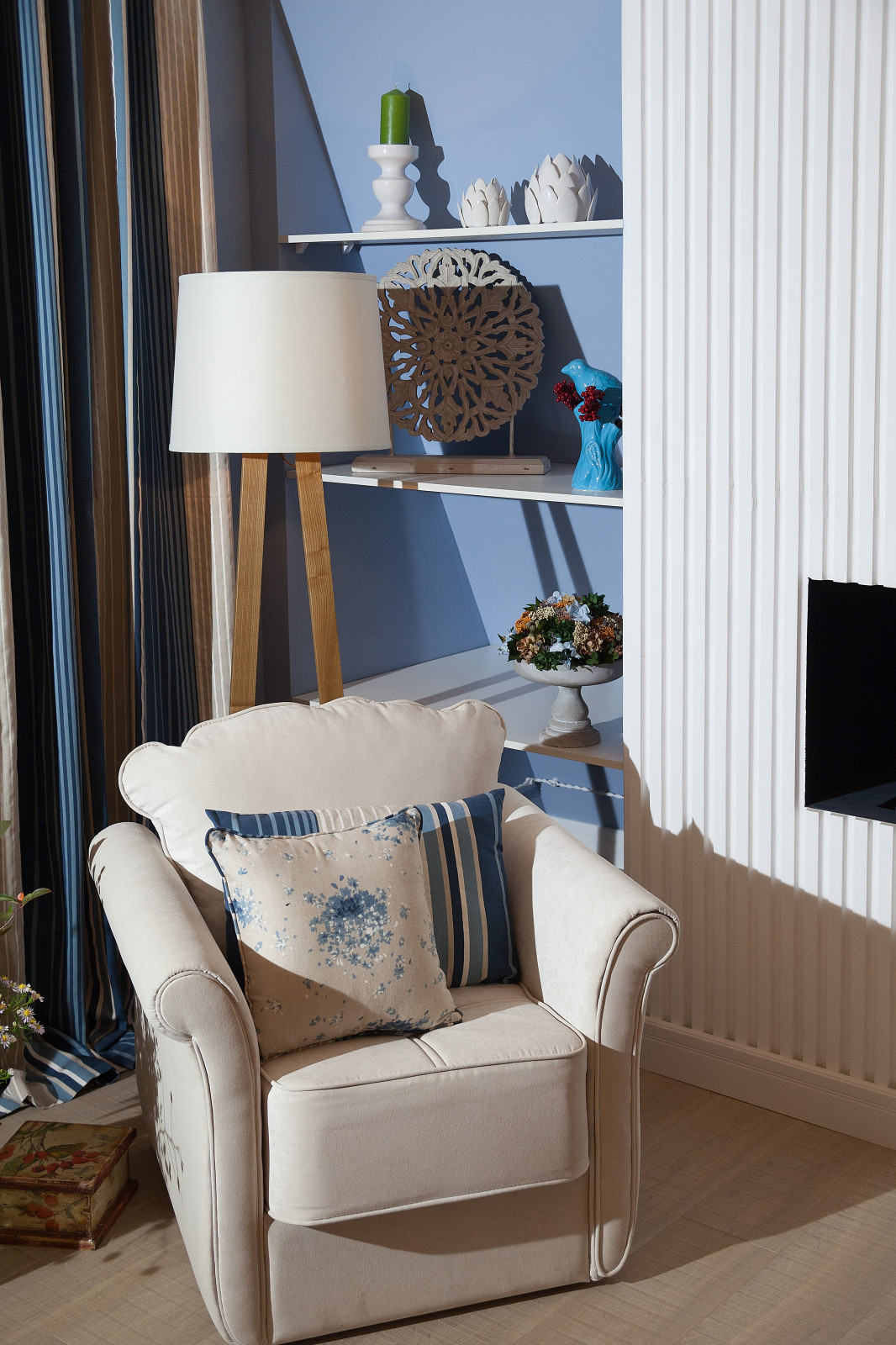 Спальня в мансардном этаже