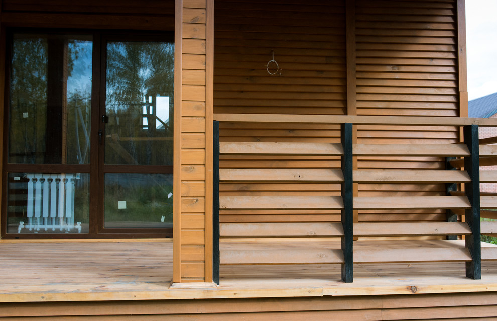 Жилой дом Семиозерка, каркасная технология