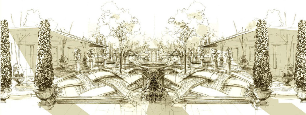 Эскизы - ландшафтный дизайн