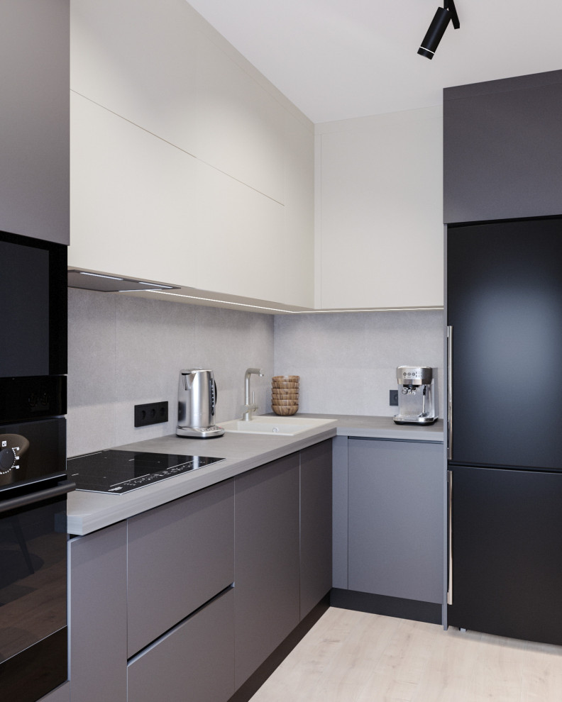 Частичный проект квартиры, 22 кв.м.