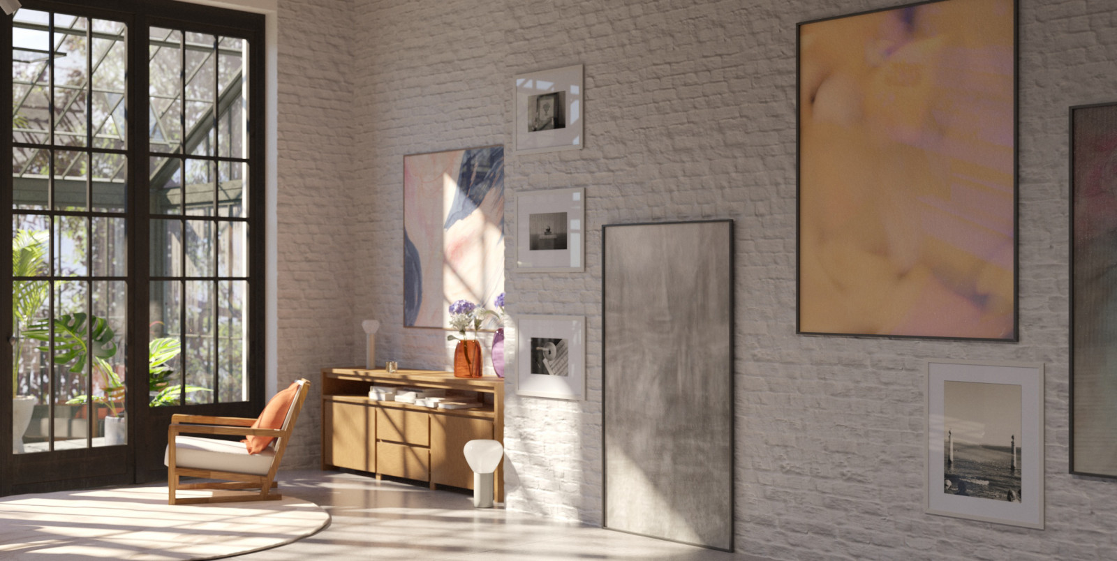 Лофт с оранжереей