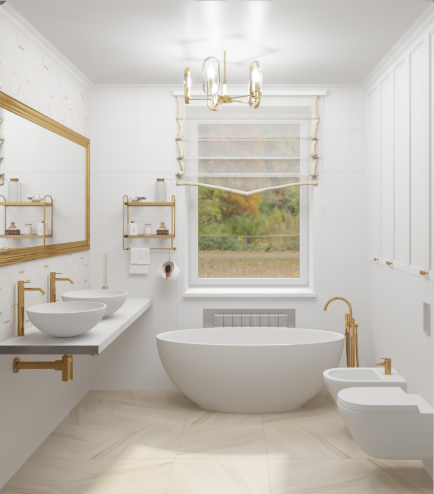 Обложка проекта: Проект интерьера двухэтажного дома