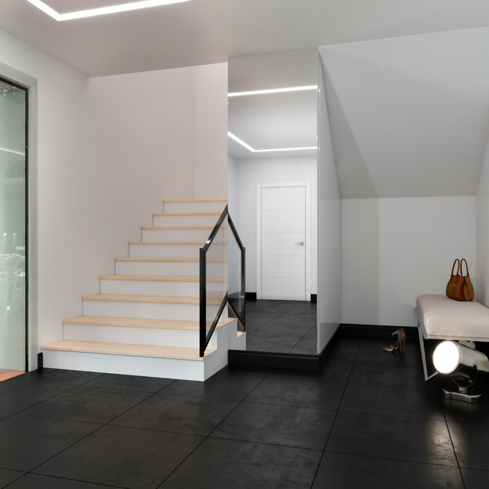 Холл и лестница