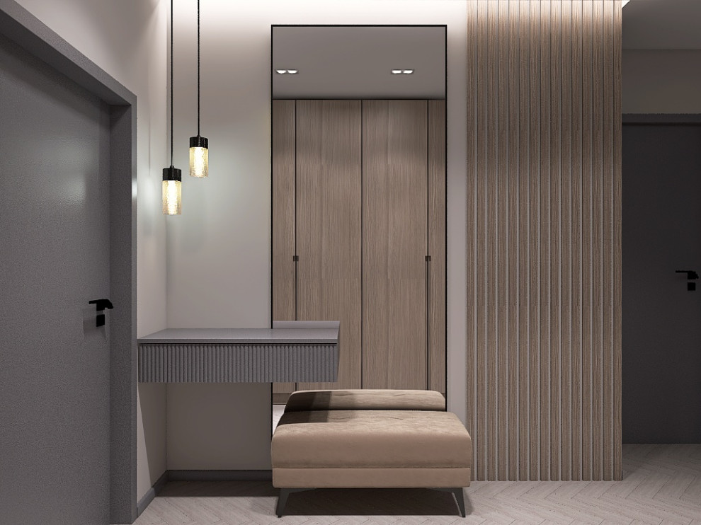 Дизайн-проект 2х комнатной квартиры ЖК Зиларт