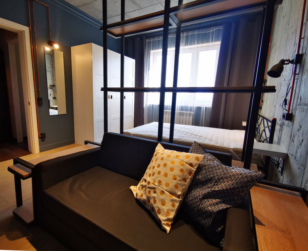 Обложка проекта: Кварира-студия для молодого человека