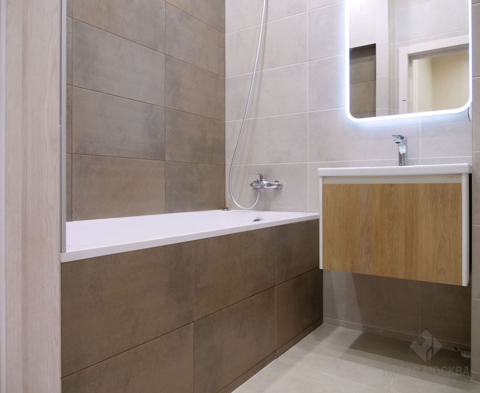 Ремонт однокомнатной квартиры 41,2 кв.м под ключ в ЖК «Скандинавия»