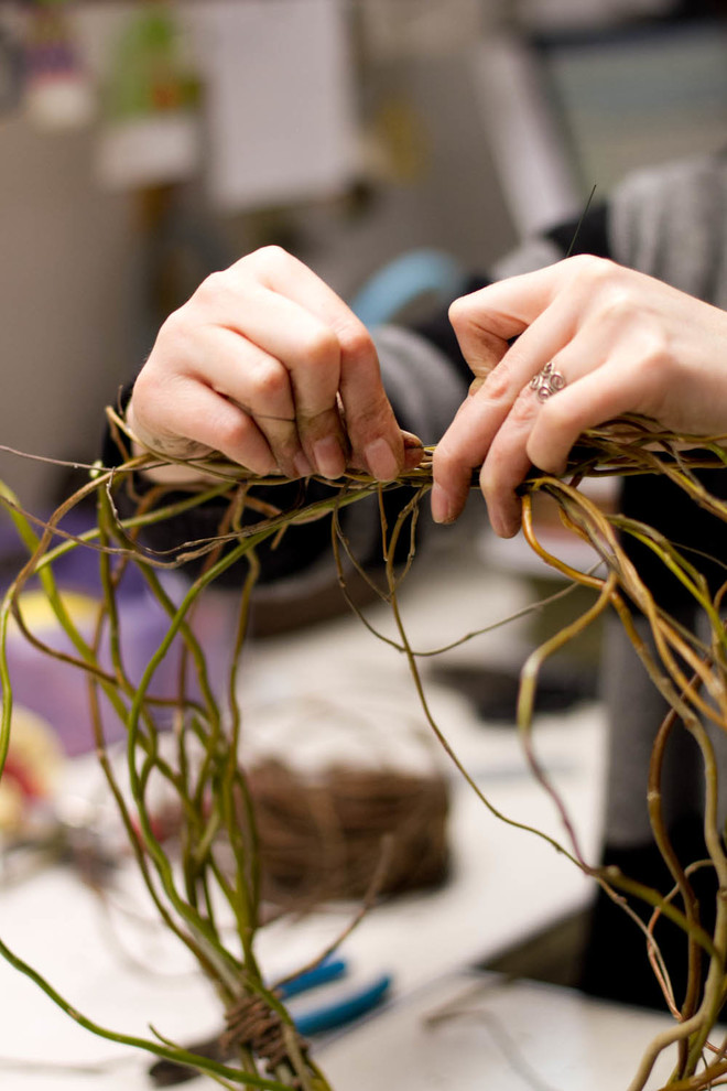 DIY: Как сделать рождественский венок на дверь своими руками