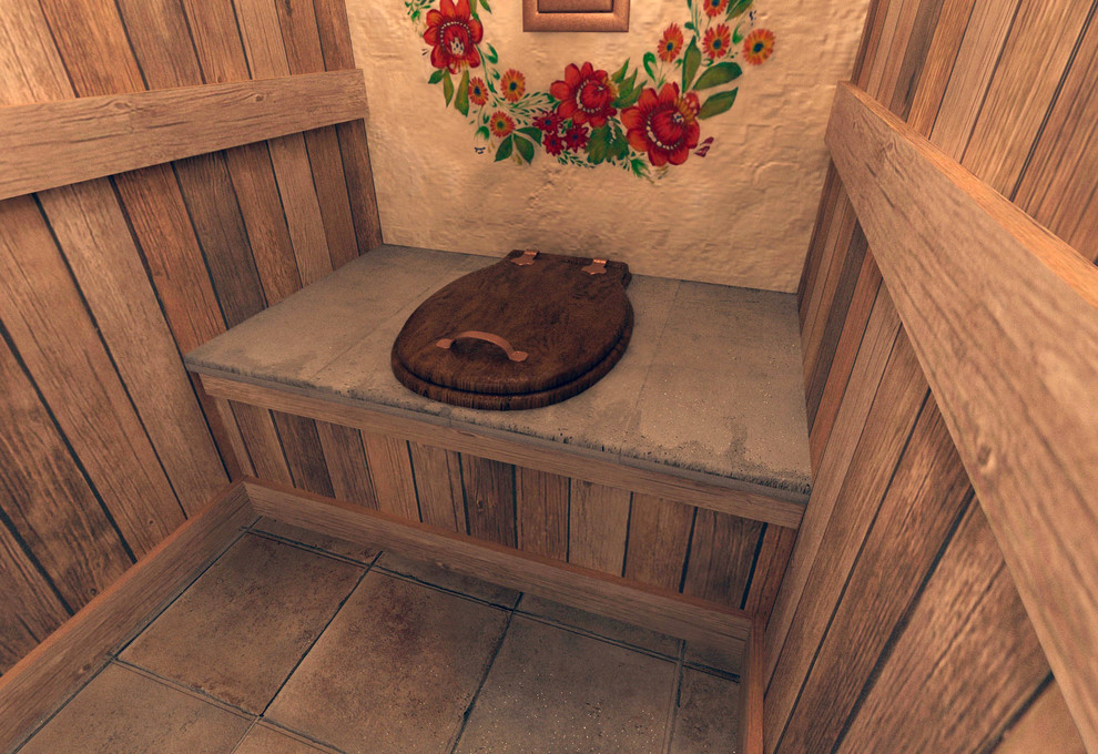 Туалетная комната в ресторане