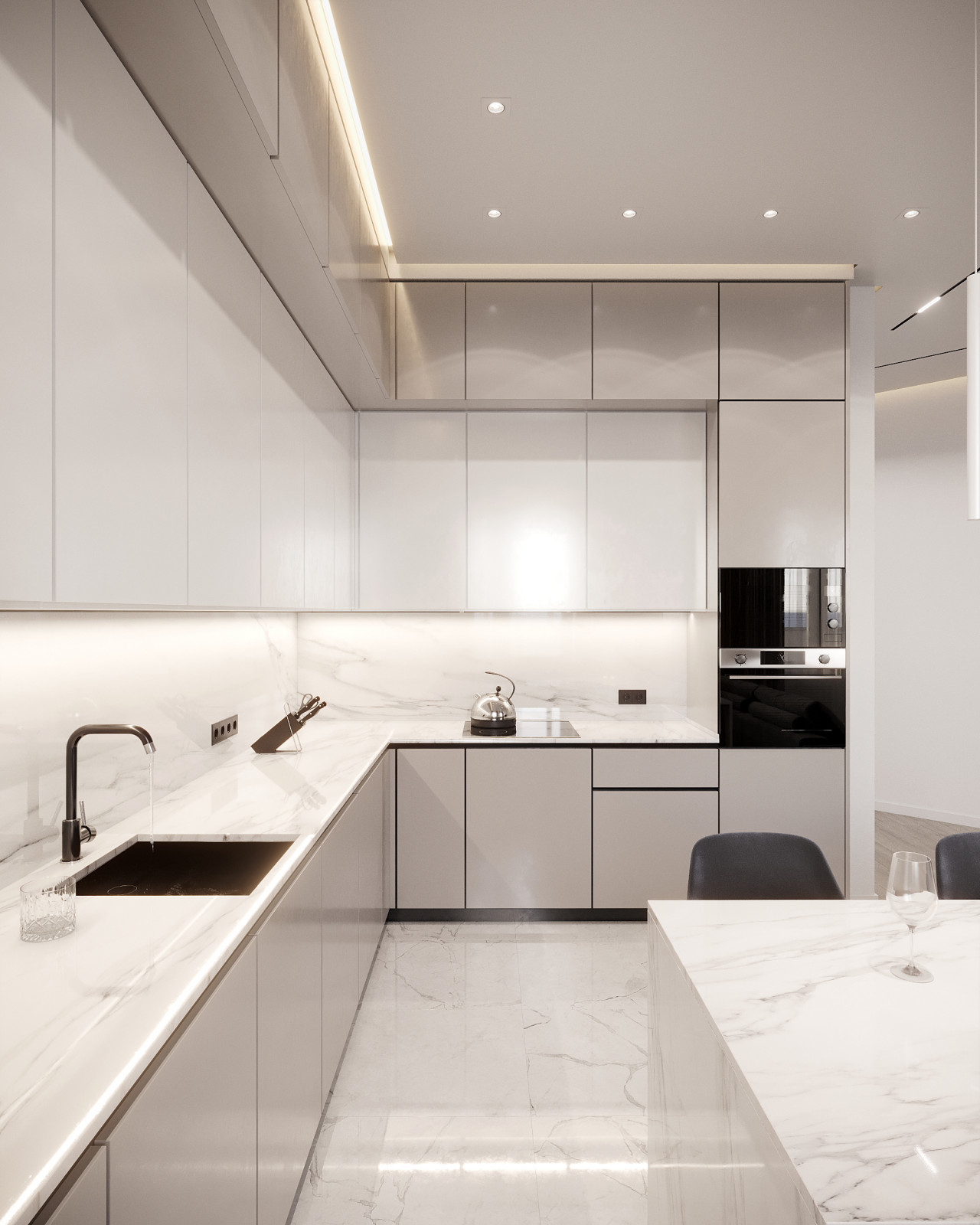 Дизайн и 3д-визуализация санузла в квартире в г. Долгопрудный