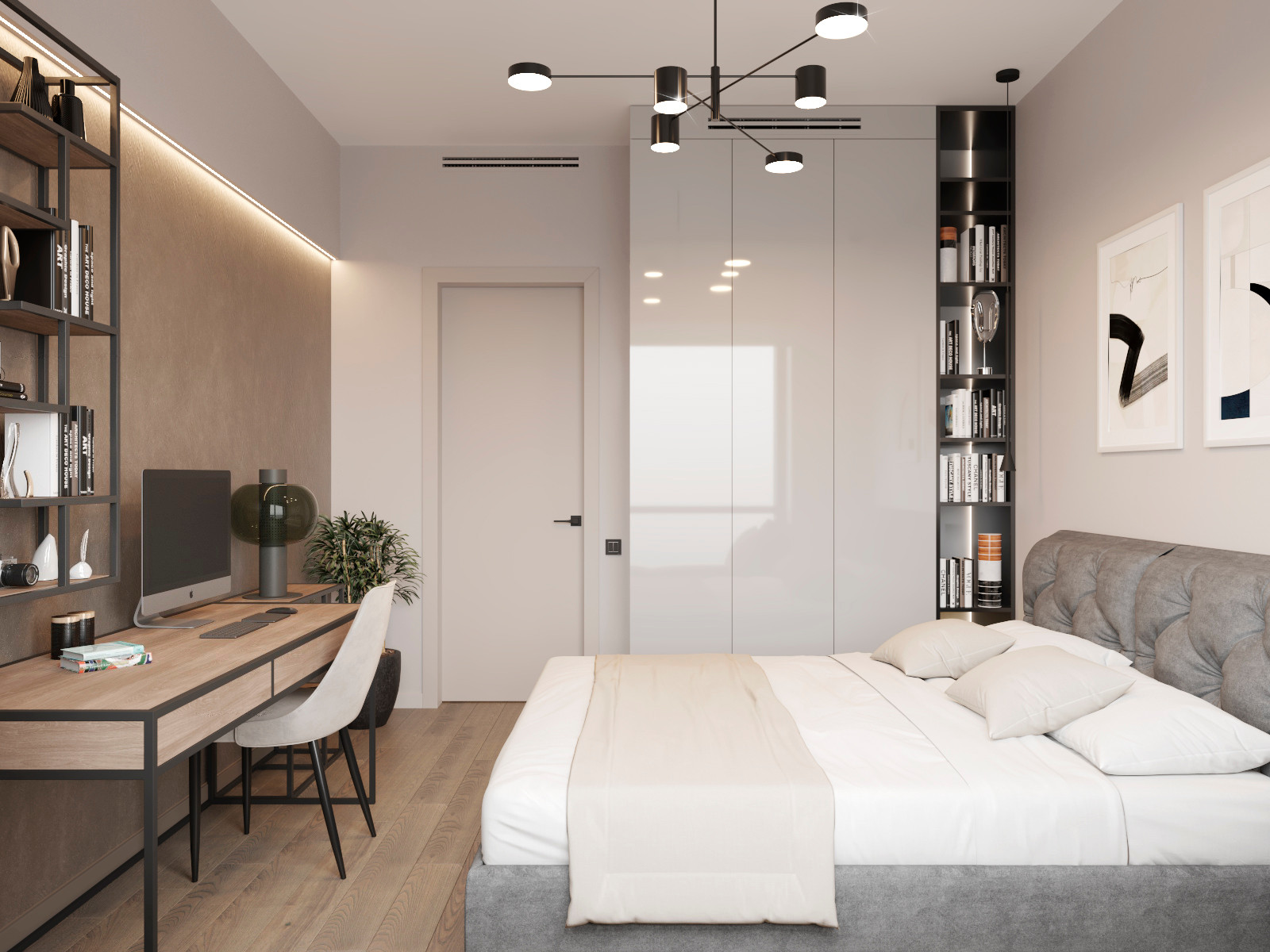 Дизайн интерьера квартиры 82 м.кв.