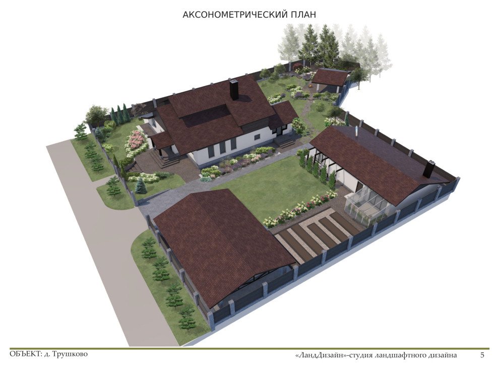 Проект ландшафтного дизайна