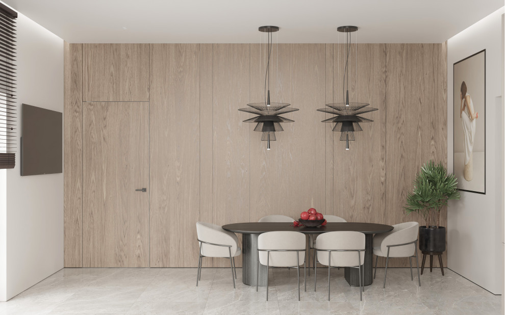 Проект кухни в трехэтажной доме на улице Красная в городе Калининграде