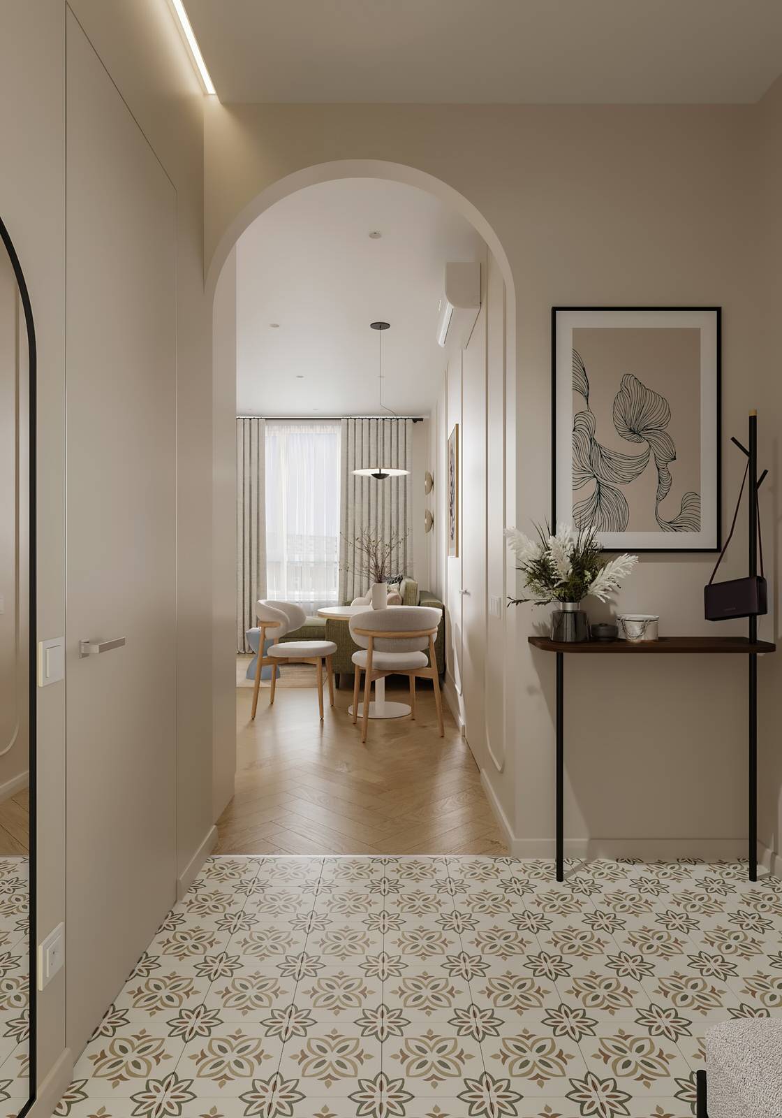 Обложка проекта: ЖК "Огни-2" 37 м2