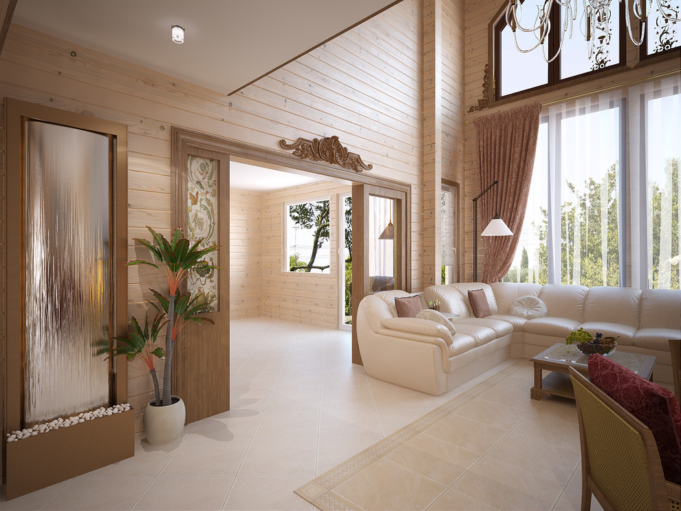 Дом деревянный из клеенного бруса