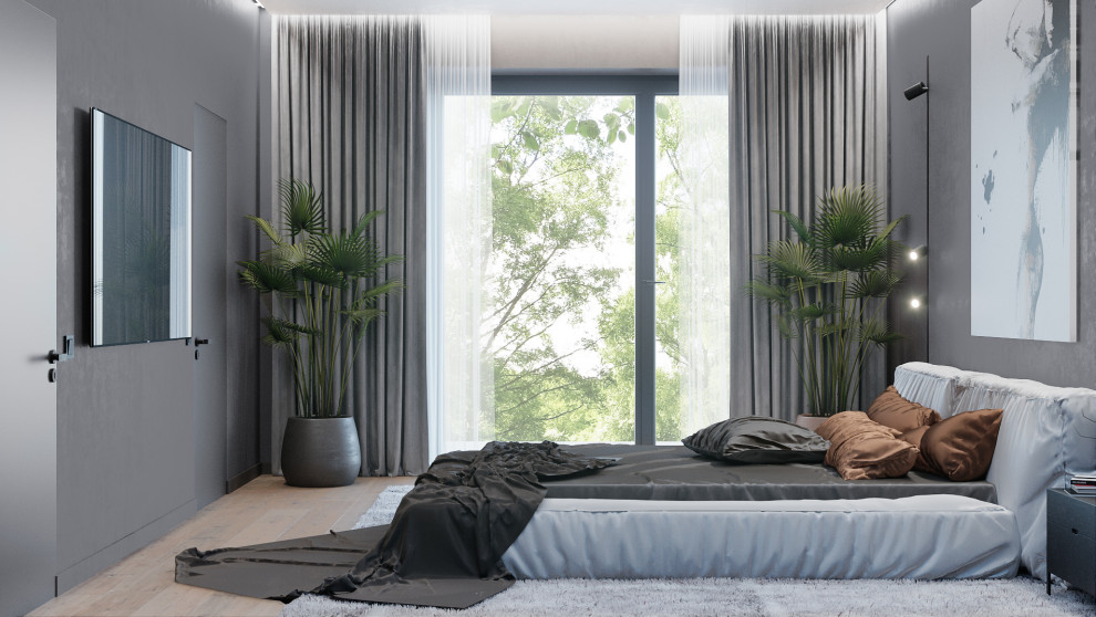 Дом в бежевых тонах