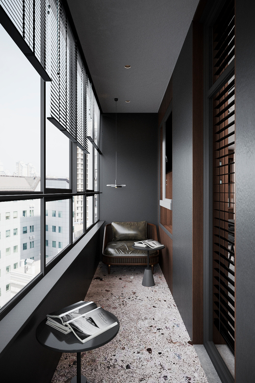 Квартира для семьи, которая любит природу и хоккей