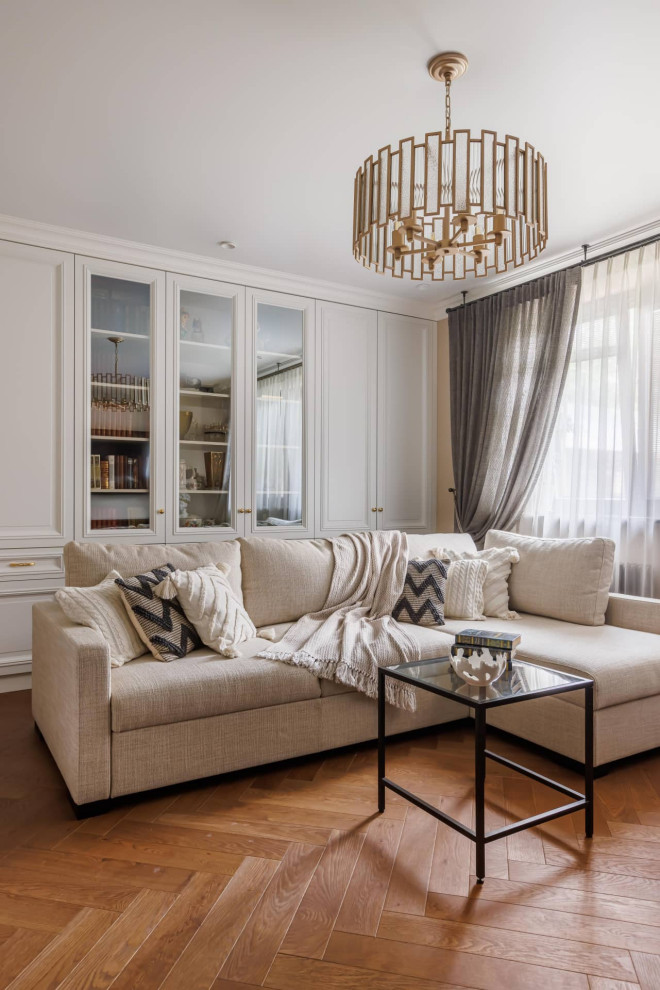 Дизайн и ремонт квартиры в КП «Новогорск» — Единство противоположностей