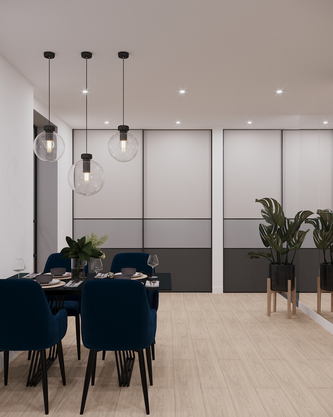 Дизайн-проект квартиры, площадью 126,2 м2