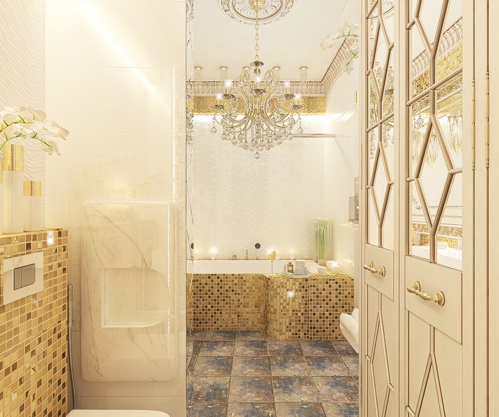 Ванная комната в частном домовладении