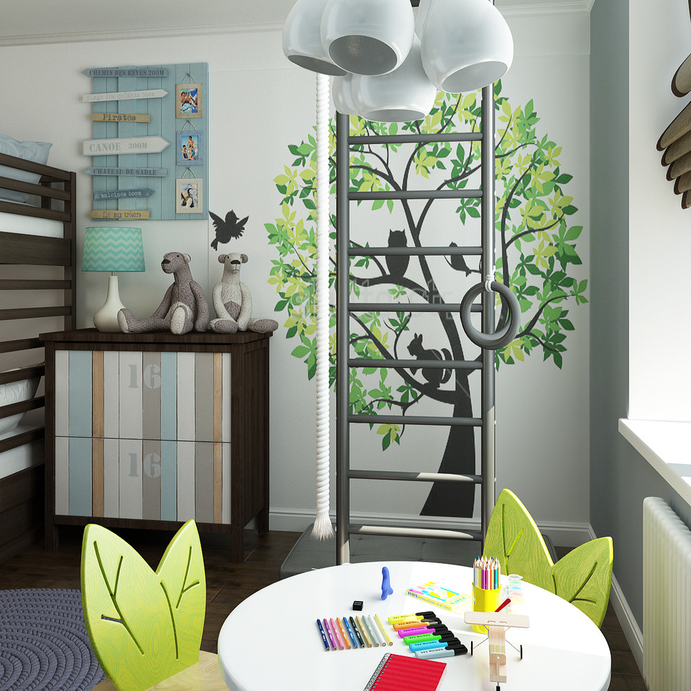 Детская комната для двух детей в г. Москва, метро проспект Вернадского