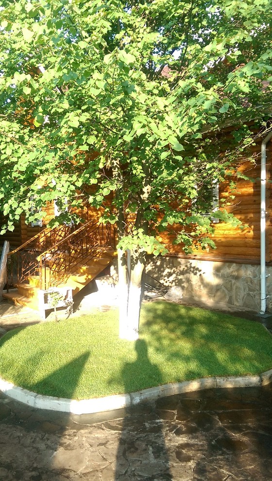 Укладка рулонного газона "под ключ"