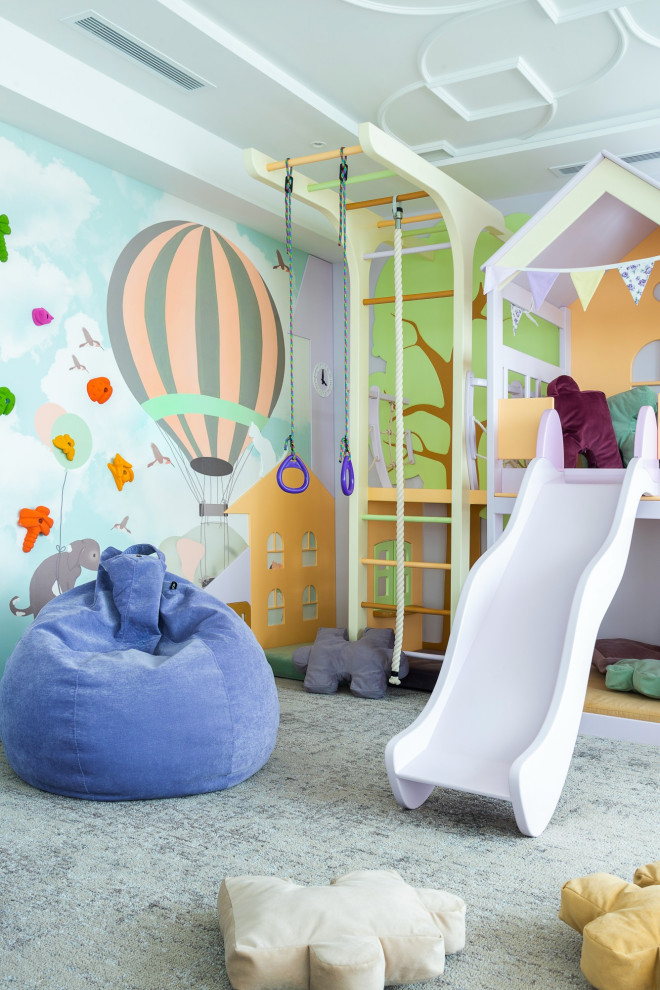 2-х уровневый пентхаус в стиле Арт-Деко