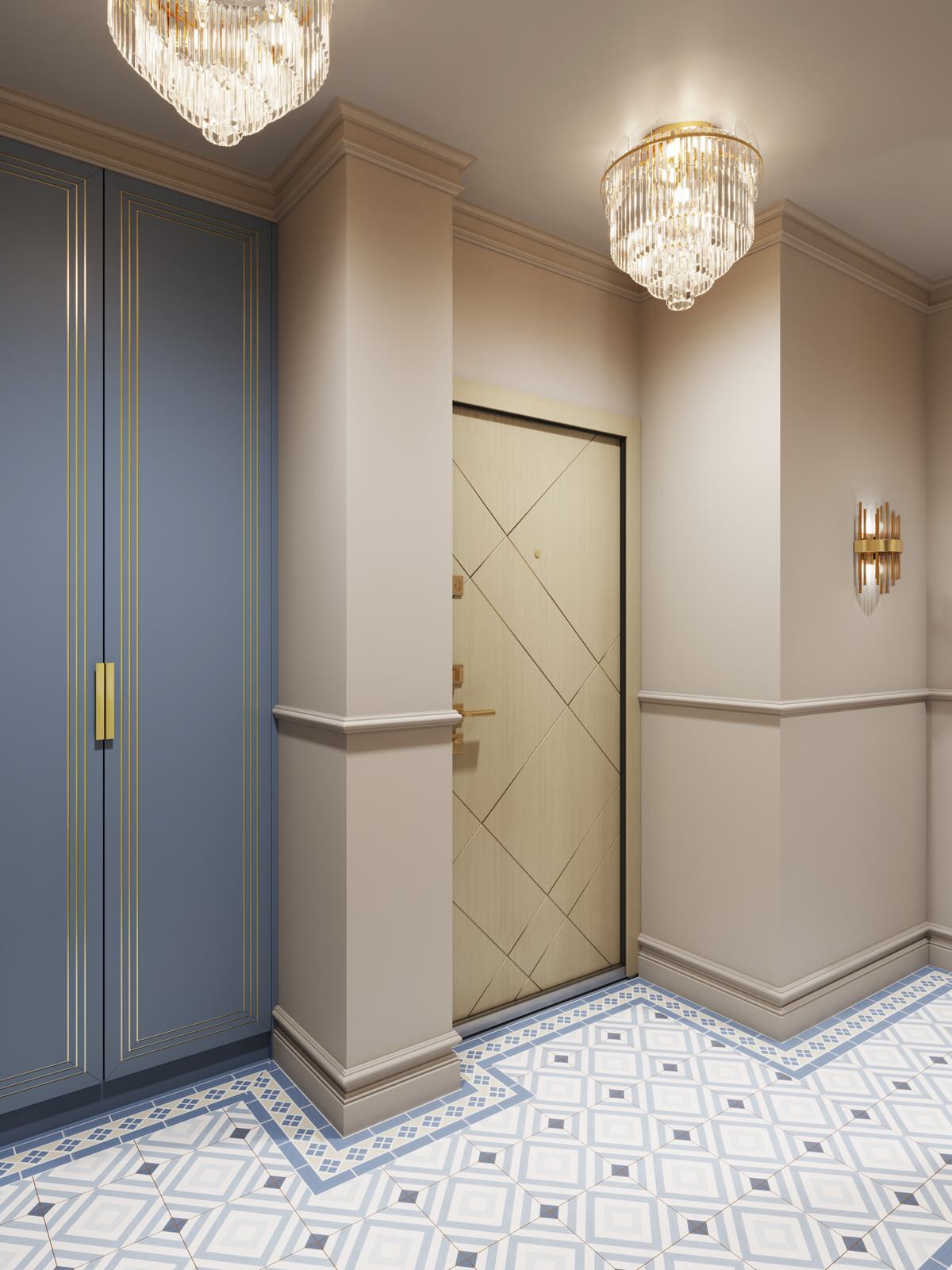 Квартира 38 кв. м. в Москве в старом фонде