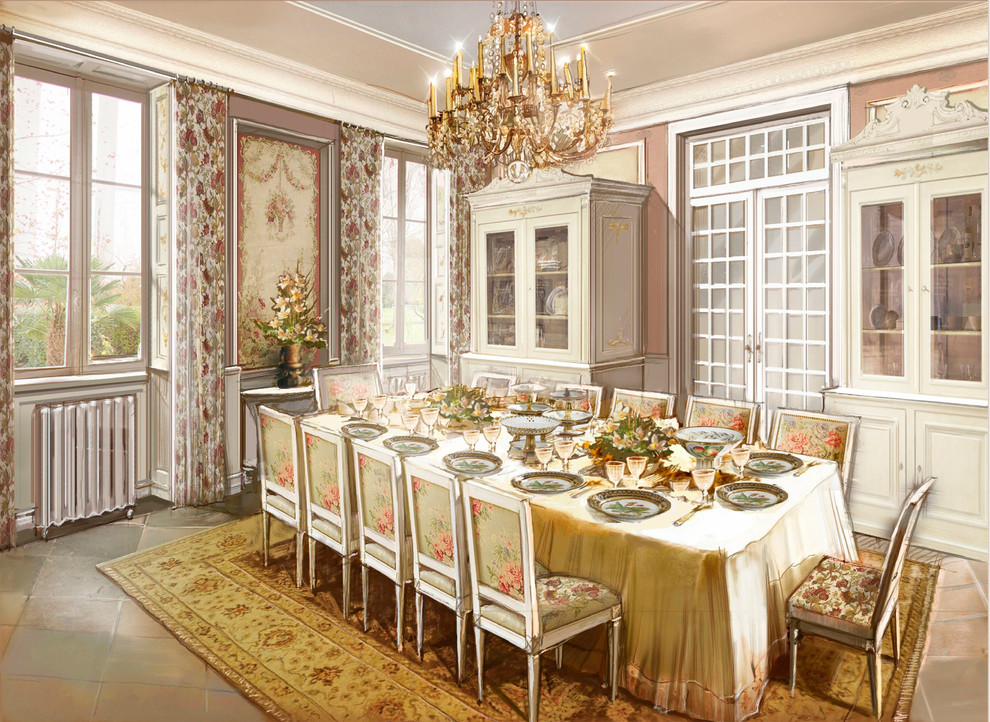 Обложка проекта: Французский интерьер особняка в Биаррице