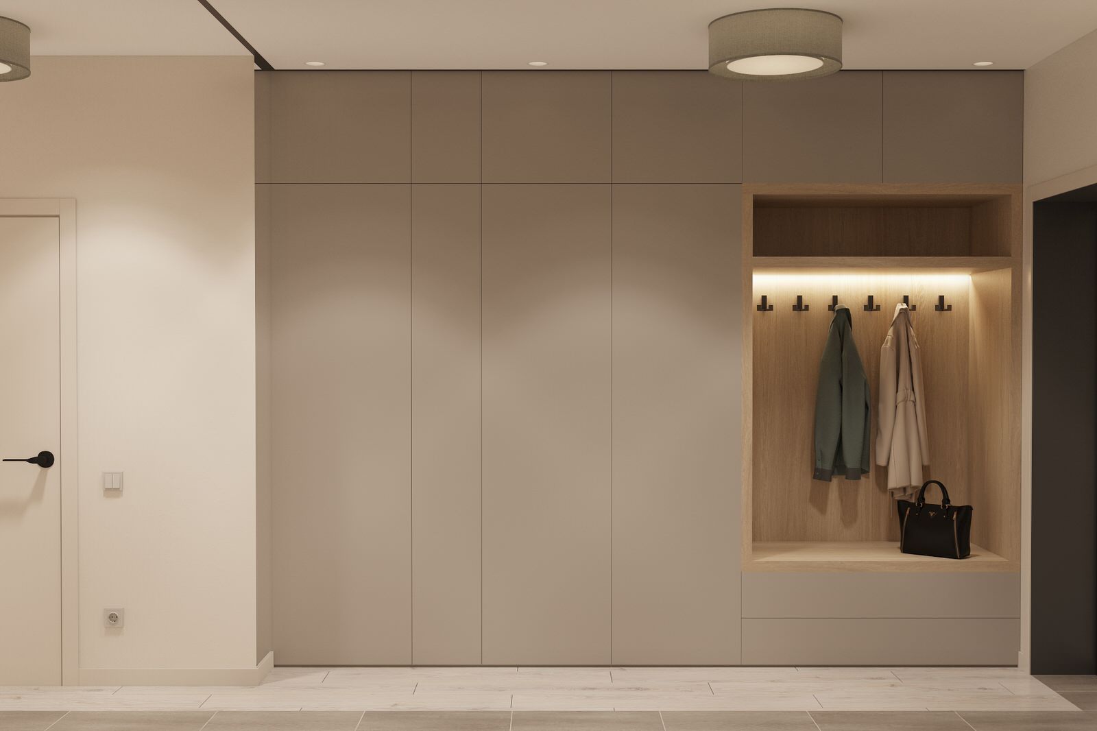 Проект квартиры, площадью 88 кв. м в п. Ганино